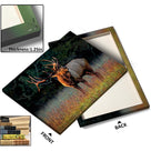 Majestic Elk in the Wild Woodland Canvas Wall Art