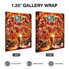 Spain Soccer Champions Canvas Wall Art – Team Celebration Collage Print