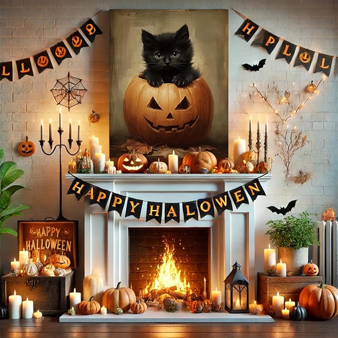 Black Cat Pumpkin