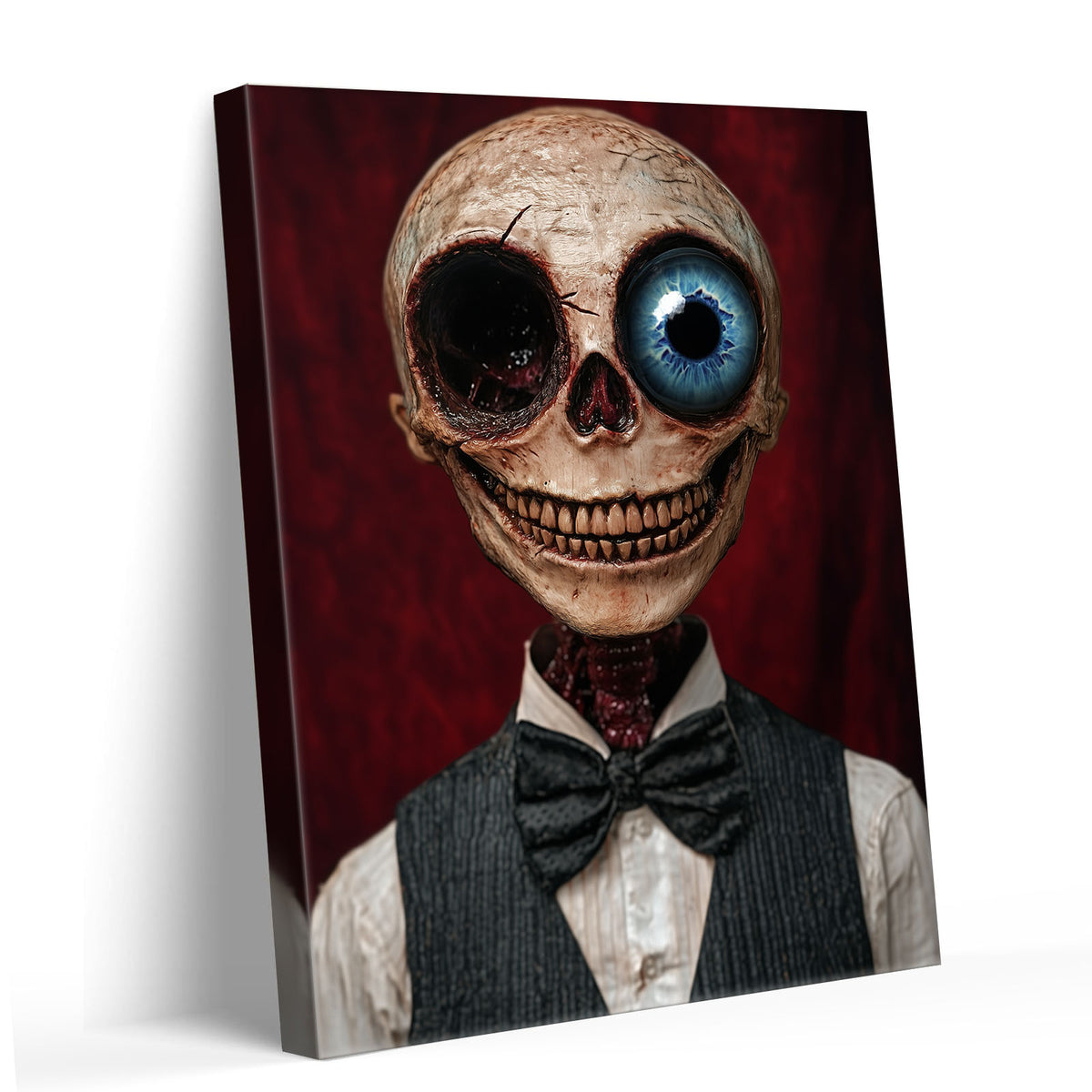 Vintage Skeleton Gentleman Wall Art