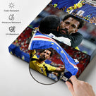 Cape Verde Goalkeeper Emotional Match Moments Canvas Wall Art – Soccer Collage Print