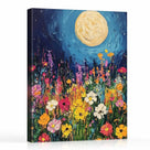 Moonlit Wildflower Meadow Wall Art