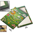 Whimsical Green Garden Paper Art Wall Decor