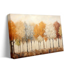 Modern Abstract Autumn Tree Landscape Painting Forest Wall Art