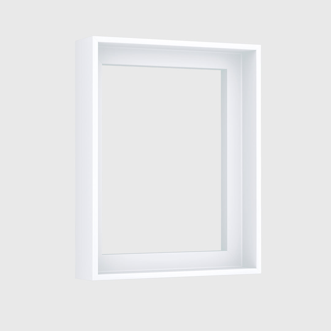 Canvas Floating Frame for Finished Canvas Artwork, Oil Painting Floater Frame for 1.25 Inch Deep Canvas, Gallery Style Picture Frame for Wall Decor with Mounting Hardware