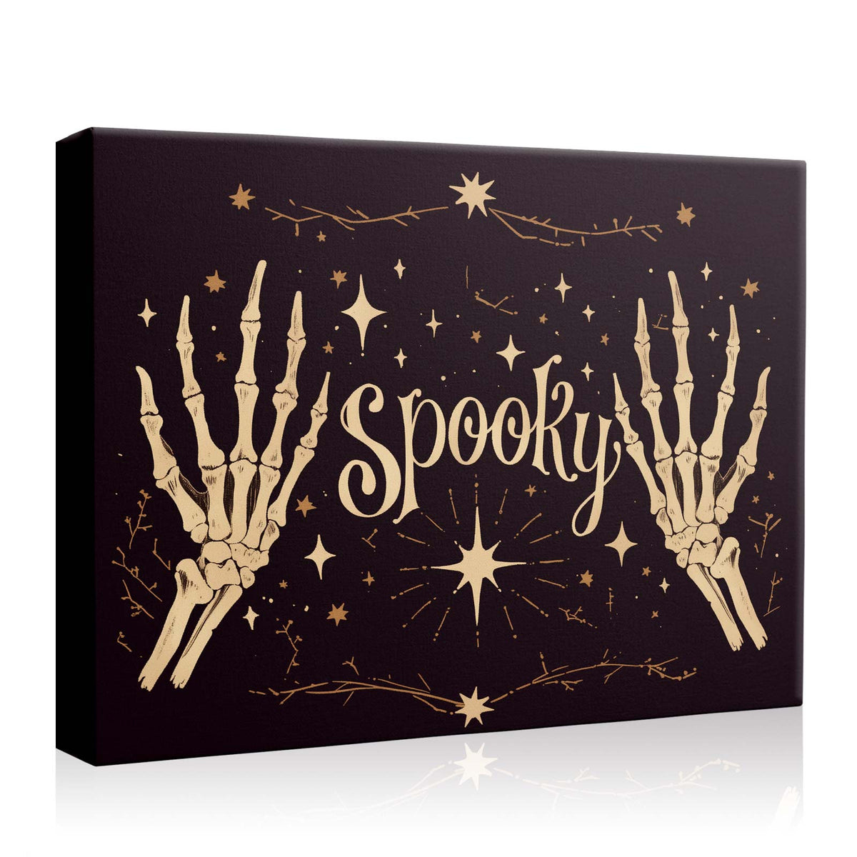Spooky Skeleton Halloween Wall Art