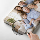 Personalized Family Canvas Print – Custom Family Photo Wall Art