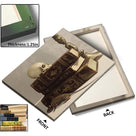 Dark Academia Skull Still Life Gothic Books with Skull and Rat Artwork Wall Art
