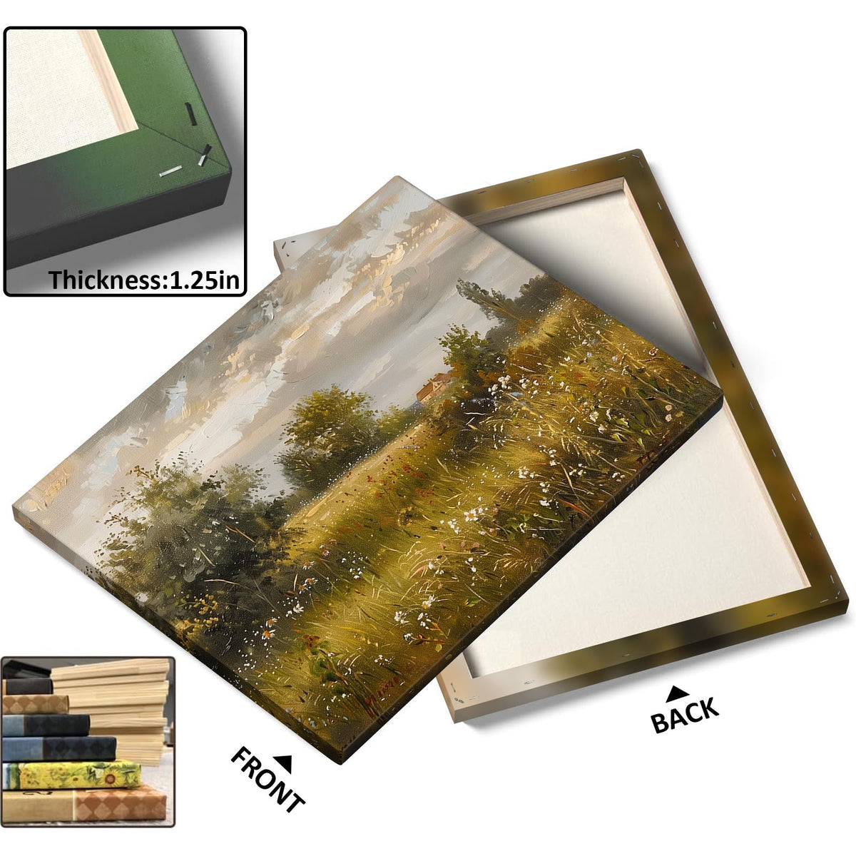 Wildflower Meadow Countryside Wall Art