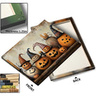 Pumpkin Coven Halloween Canvas Wall Art
