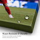 Cristiano Ronaldo No. 7 Portugal Canvas Wall Art – Soccer Stadium Print