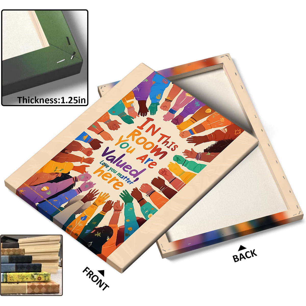 Inclusive Classroom Wall Art – In This Room You Are Valued