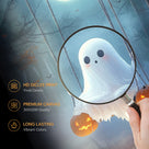 Swinging Ghosts Halloween Canvas Wall Art