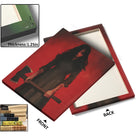 Female Horror Villain with Axe Dark Gothic Horror Portrait Painting Halloween Wall Art