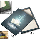 Mystical Lotus Water Wall Art