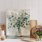 Soft Eucalyptus Botanical Canvas Wall Art