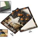 Cute Ghost in the Bathtub Halloween Wall Art