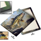 Freshwater Pike Fishing Wall Art