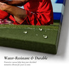 Erling Haaland Meditation Celebration Canvas Wall Art – Norway Soccer Print
