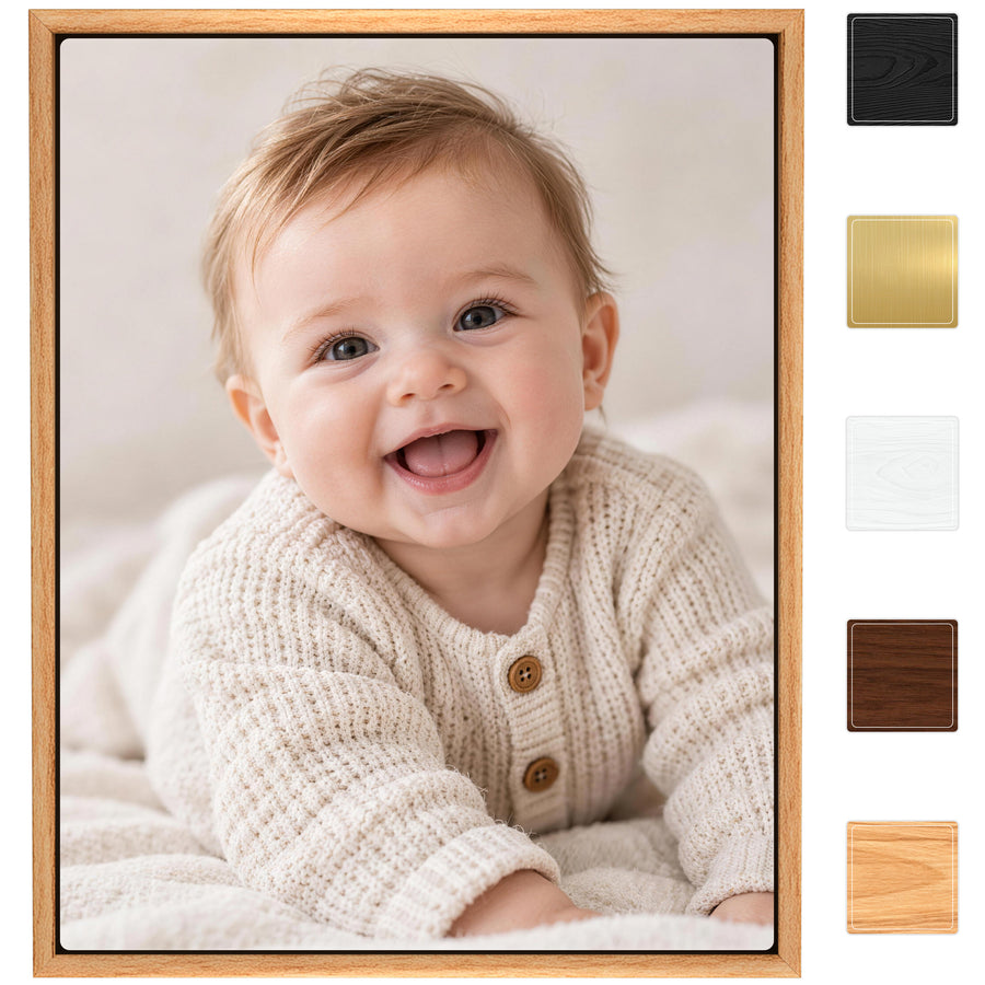 8''x 8'' / Light Brown