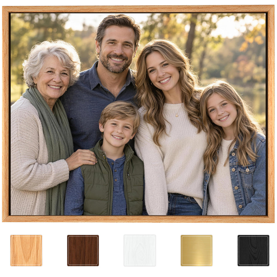 8''x 8'' / Light Brown