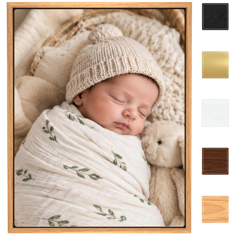 8''x 8'' / Light Brown