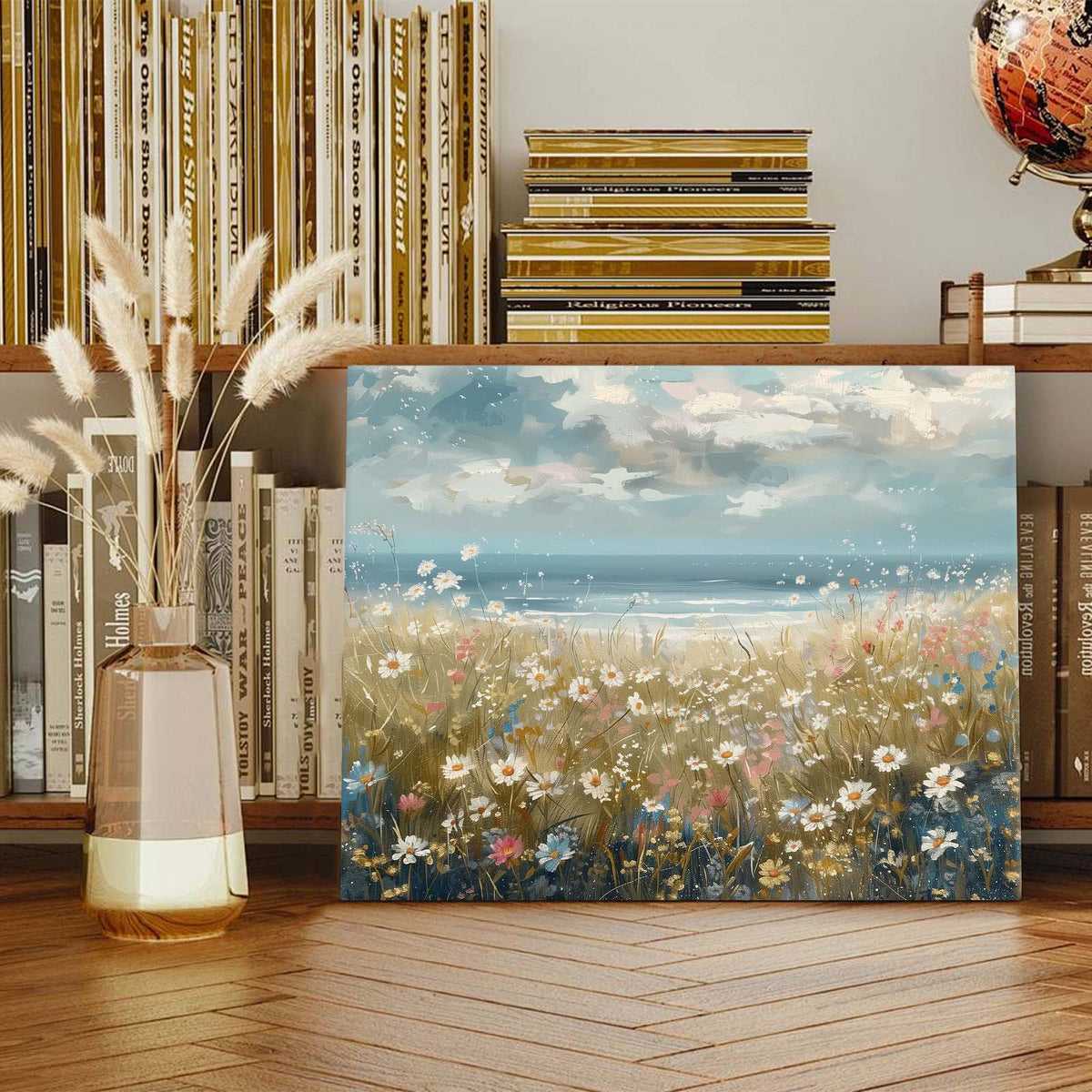 Coastal Wildflower Meadow Wall Art