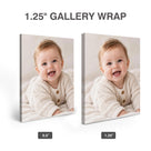 Personalized Kids Canvas Print – Custom Baby and Children Photo Wall Art