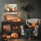 Neutral Pumpkin Harvest Wall Art