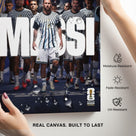 Argentina Team Entrance Canvas Wall Art – Soccer Tunnel Print