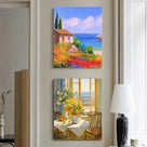 Vintage Landscape Oil Painting