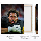 Cape Verde Goalkeeper Emotional Moment Canvas Wall Art – Soccer Portrait Print