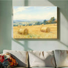 Golden Harvest Wheat Field Wall Art