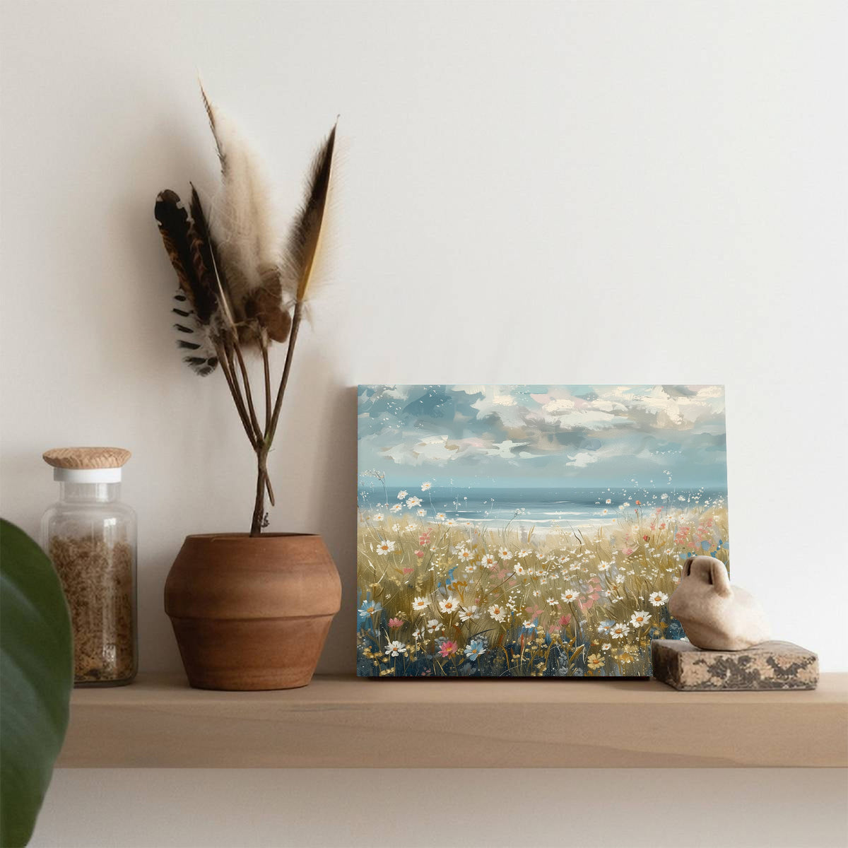Coastal Wildflower Meadow Wall Art