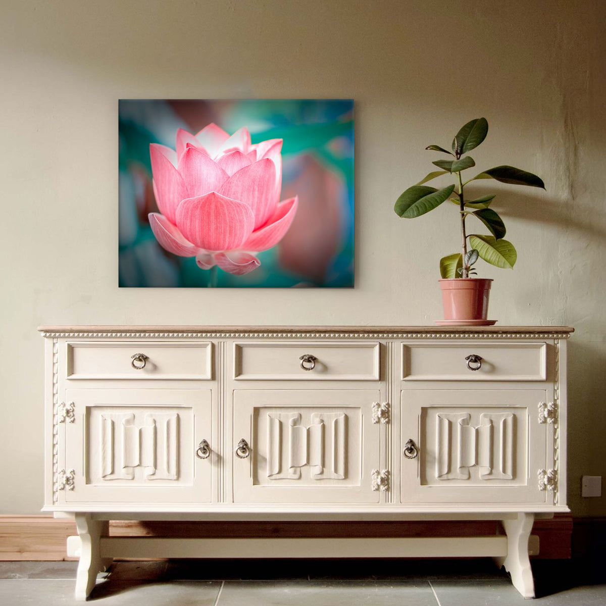 Lotus Flower Wall Art