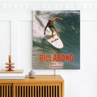 Vintage Surfing Poster Wall Art