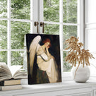 Serene Angel Portrait Wall Art