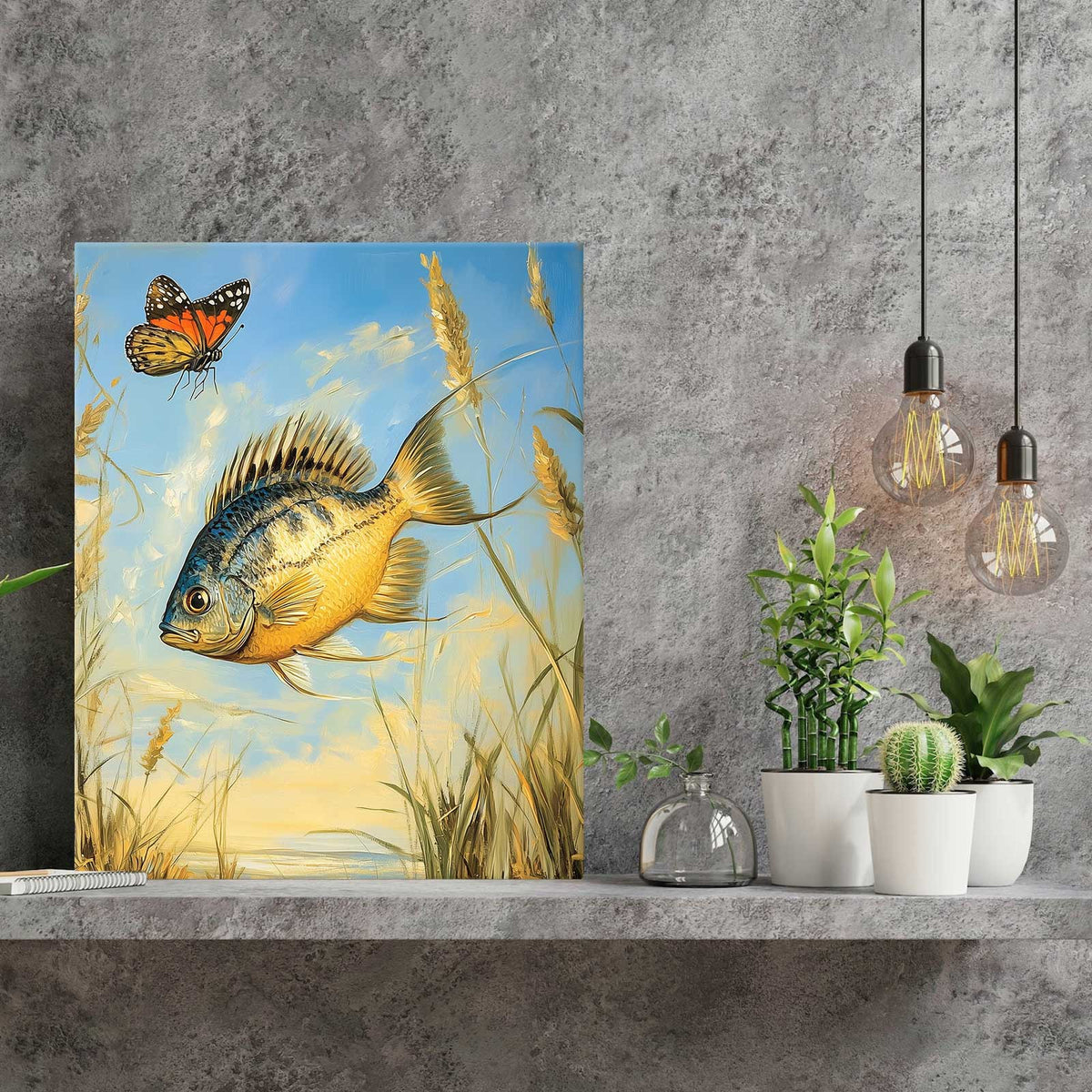Bluegill Fish Nature Wall Art