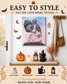 Couple pumpkin Halloween Canvas Wall Art