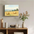Golden Harvest Wheat Field Wall Art