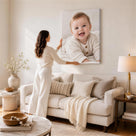 Personalized Kids Canvas Print – Custom Baby and Children Photo Wall Art