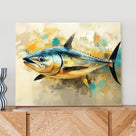 Bluefin Tuna Ocean Wall Art