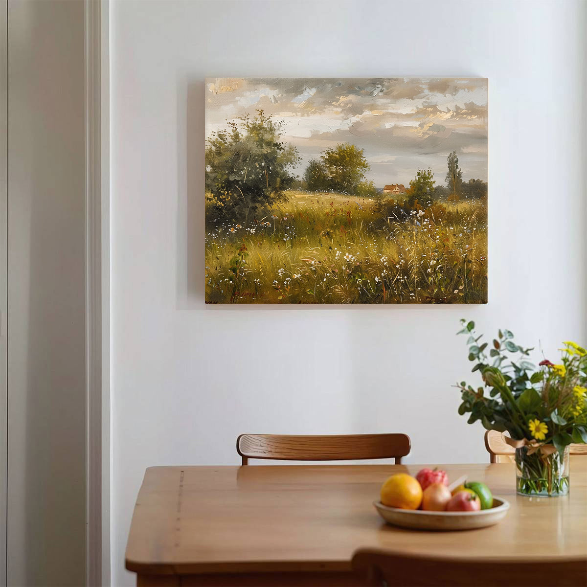 Wildflower Meadow Countryside Wall Art