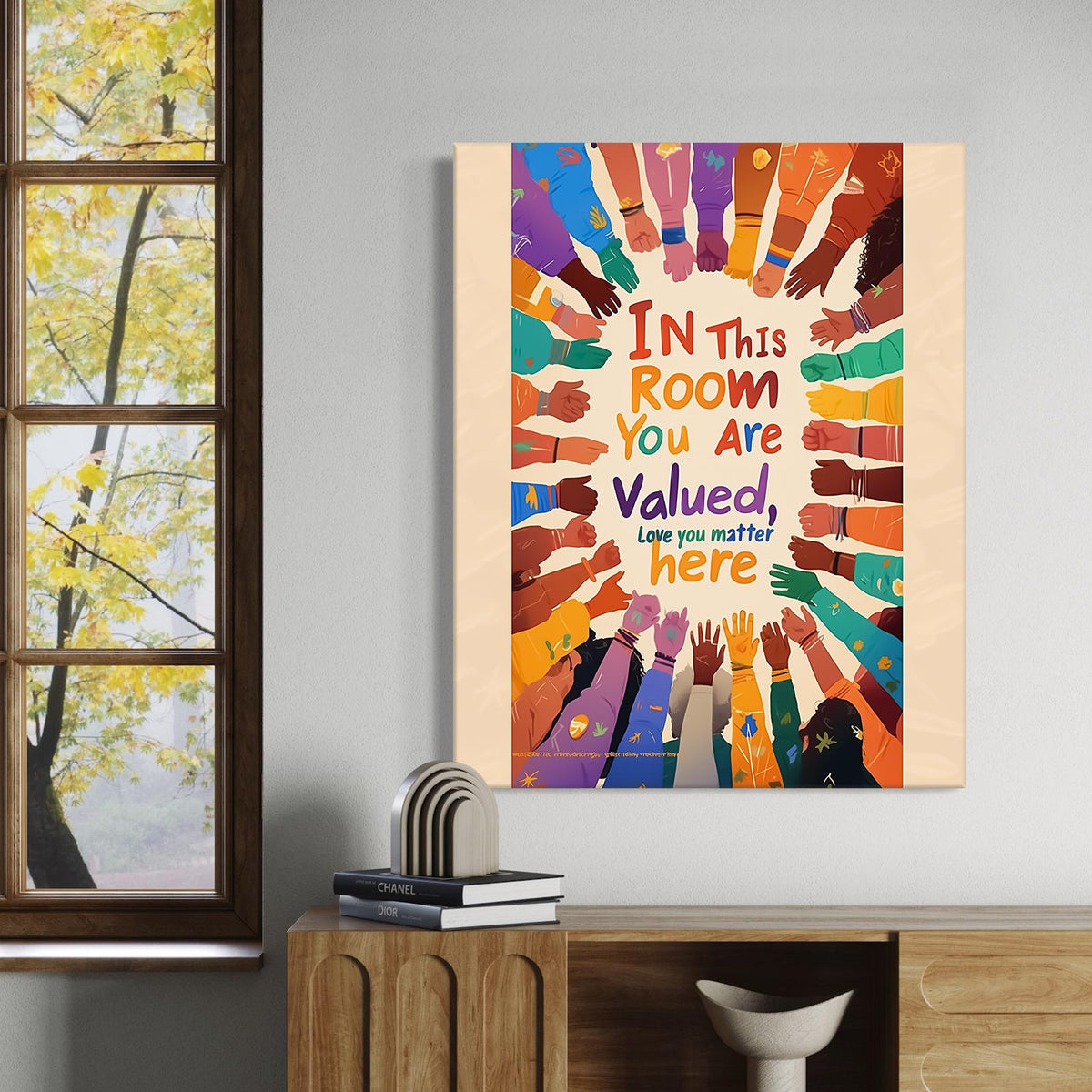 Inclusive Classroom Wall Art – In This Room You Are Valued