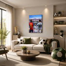 Lamine Yamal vs Lionel Messi Final Showdown Canvas Wall Art – Soccer Legends Print