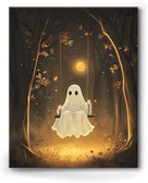 Ghost Holding Candles