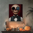 Vintage Skeleton Gentleman Wall Art