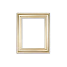 Classic Retro Picture Frame with MDF Wood Mat & Plexiglass Front 2 Colors Style 4