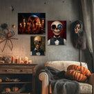 Vintage Skeleton Gentleman Wall Art