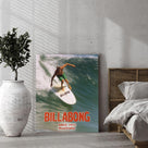 Vintage Surfing Poster Wall Art